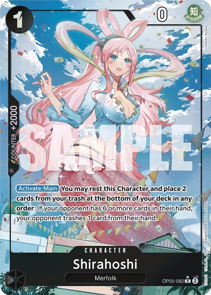 Shirahoshi One Piece TCG Card