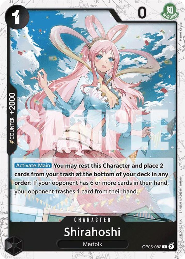 Shirahoshi One Piece TCG Card