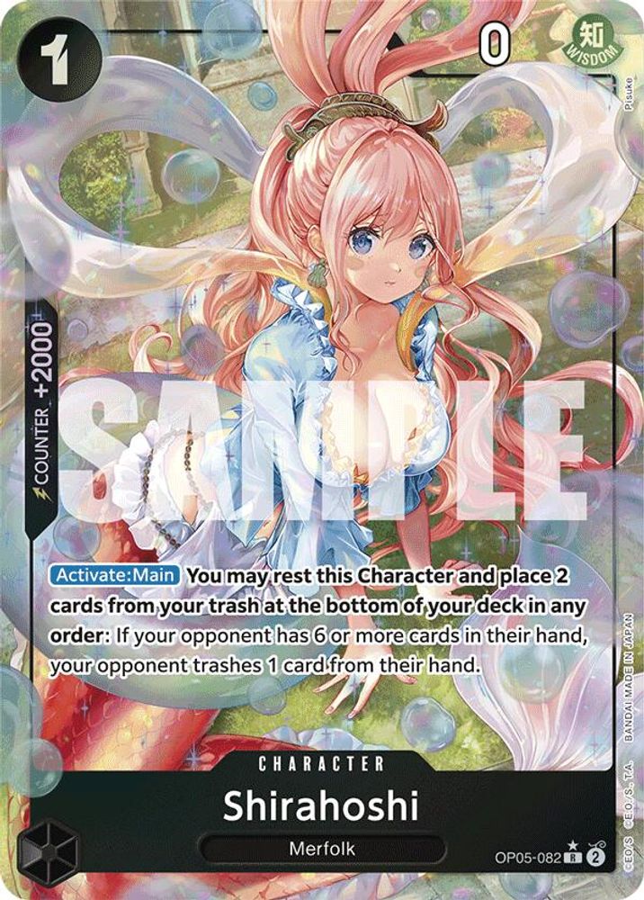 Shirahoshi One Piece TCG Card