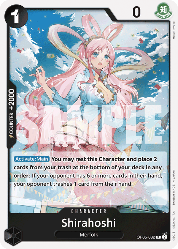 Shirahoshi One Piece TCG Card