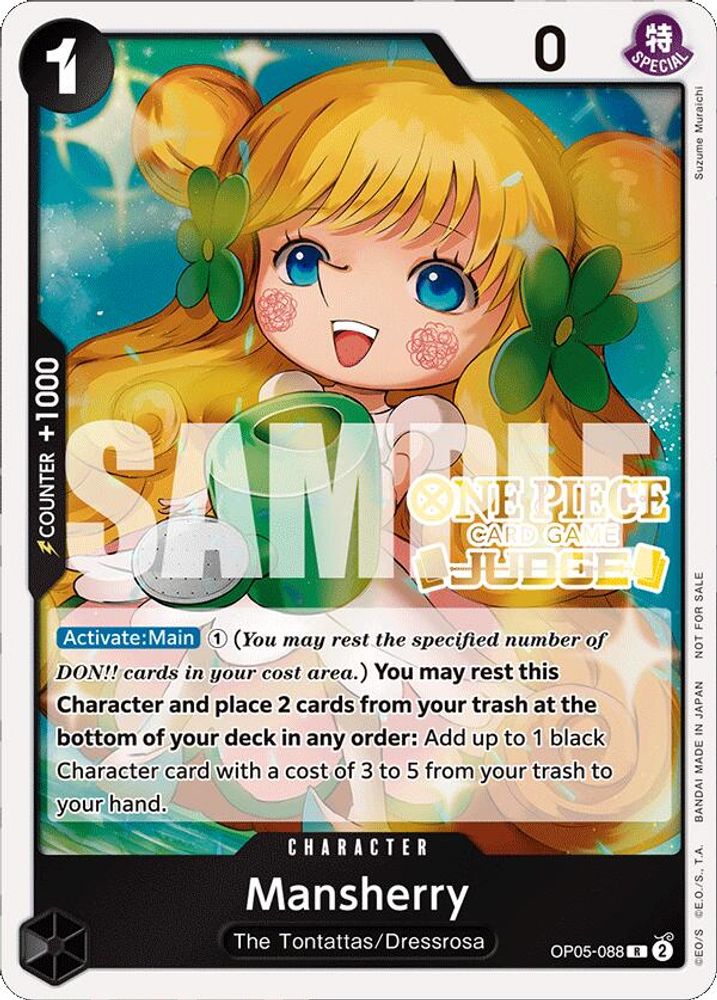 Mansherry One Piece TCG Card