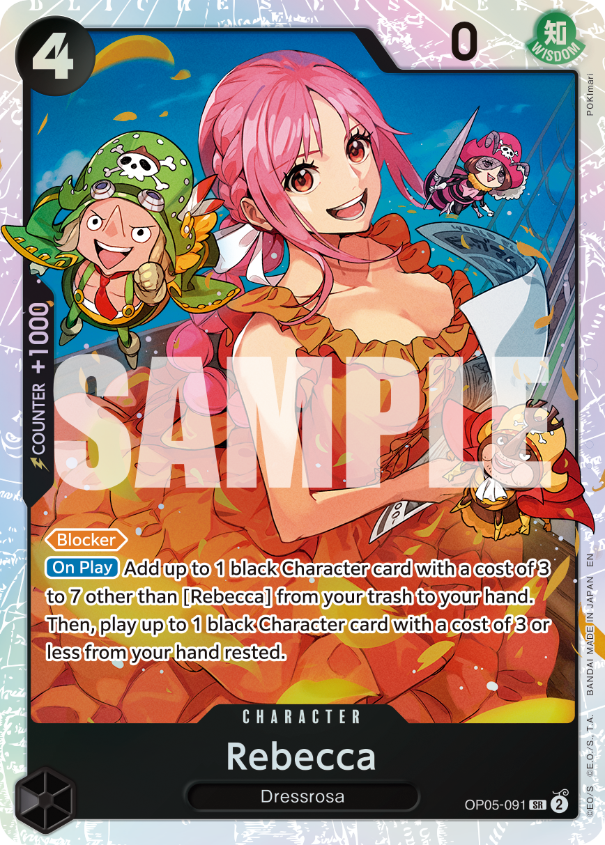 Rebecca One Piece TCG Card