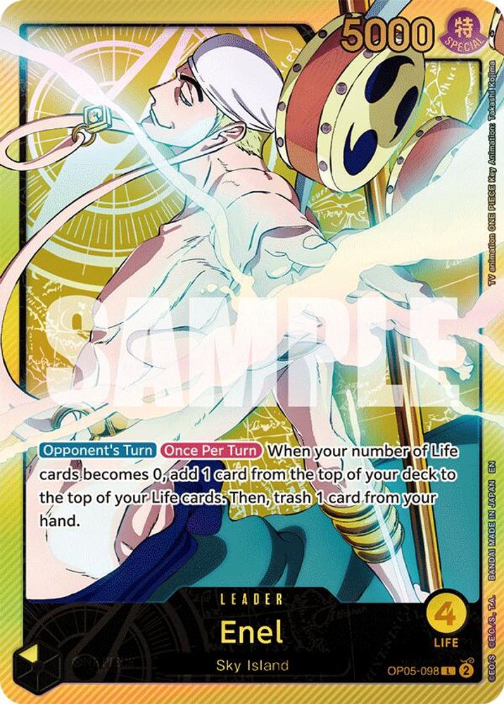 Enel One Piece TCG Card