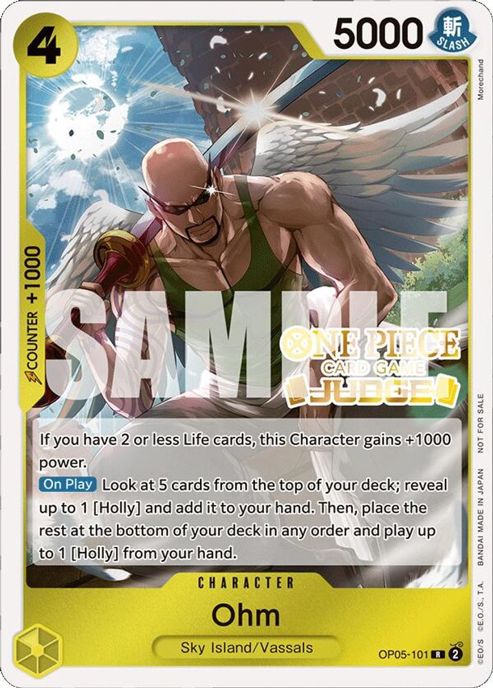 Ohm One Piece TCG Card