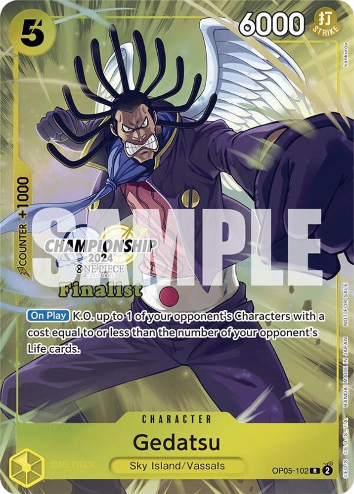 Gedatsu One Piece TCG Card