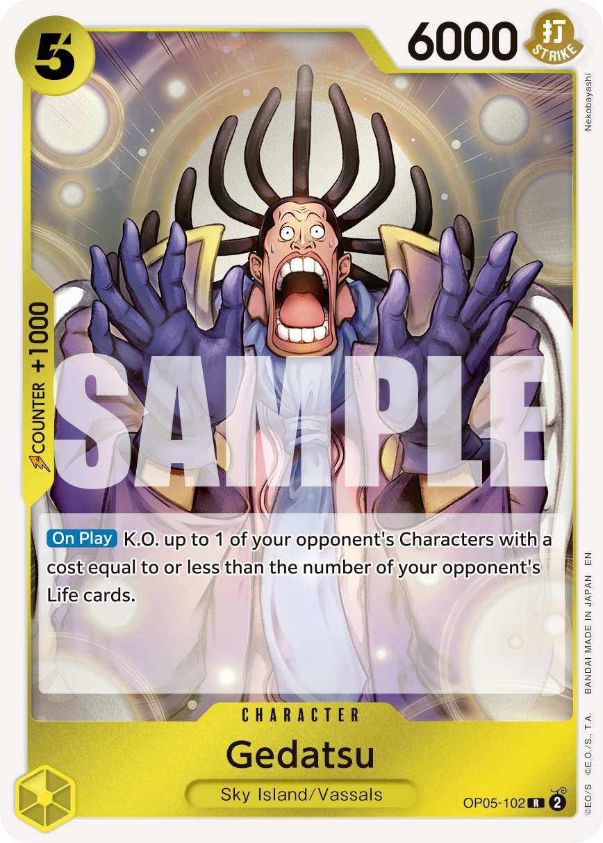 Gedatsu One Piece TCG Card