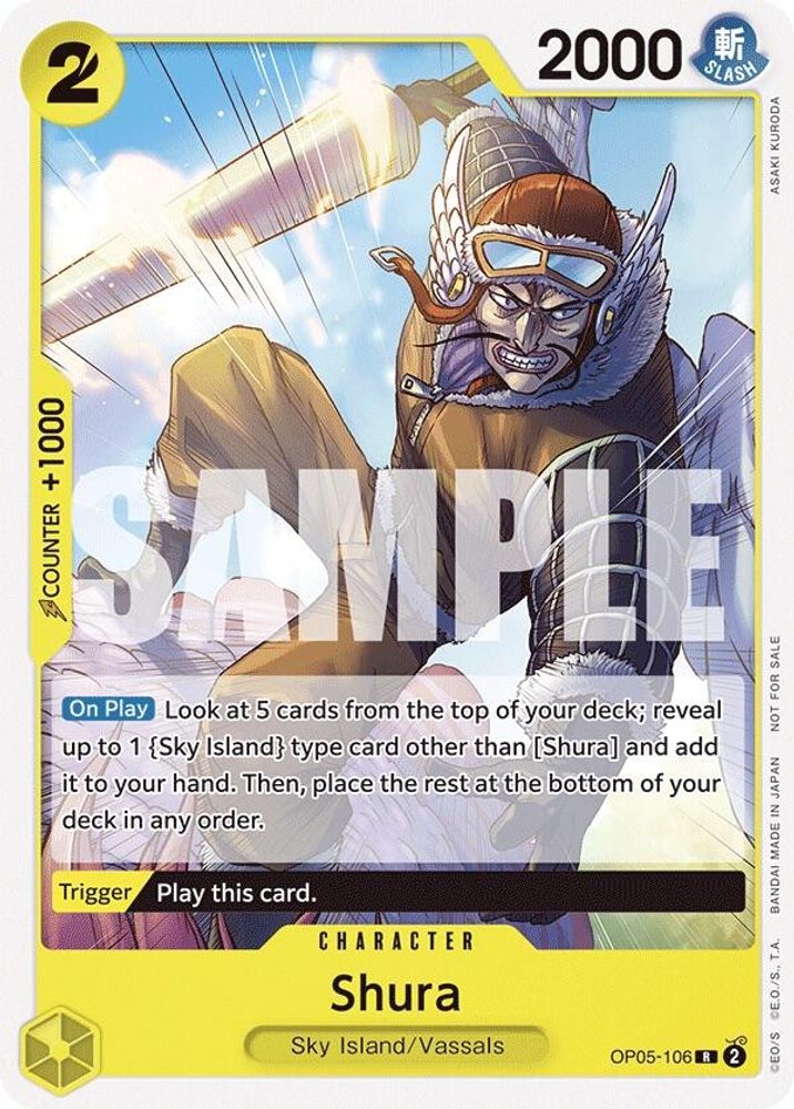 Shura One Piece TCG Card