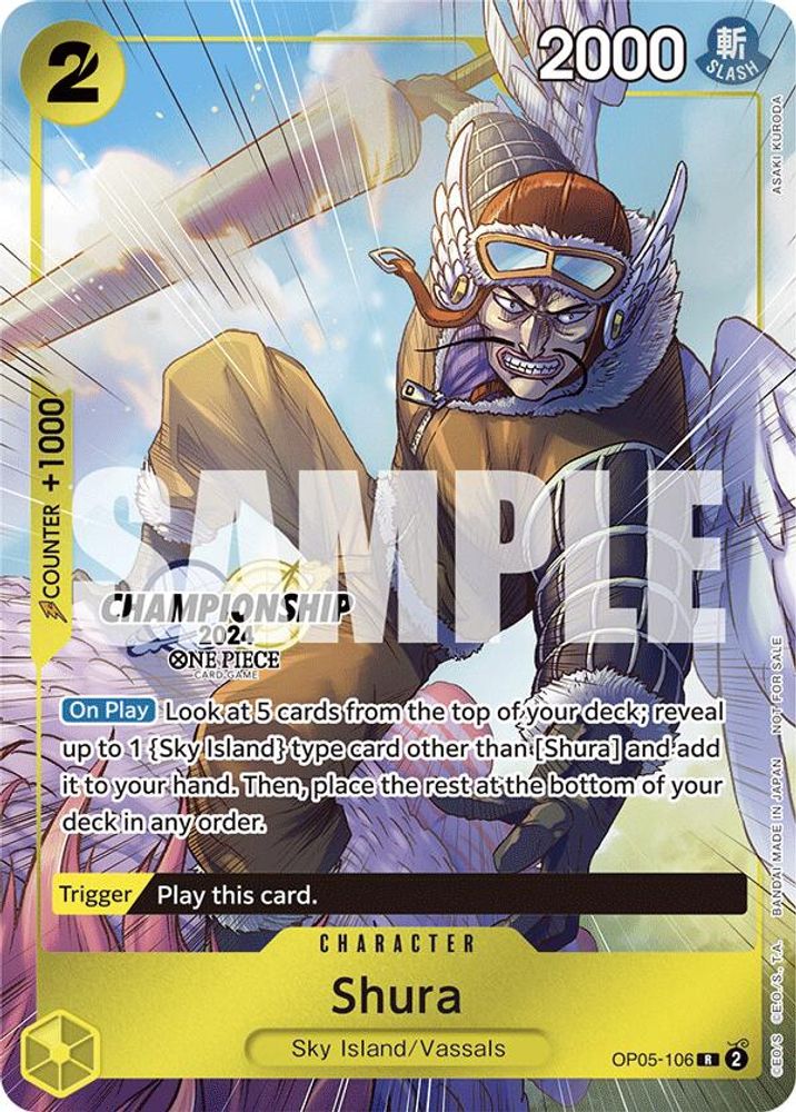 Shura One Piece TCG Card