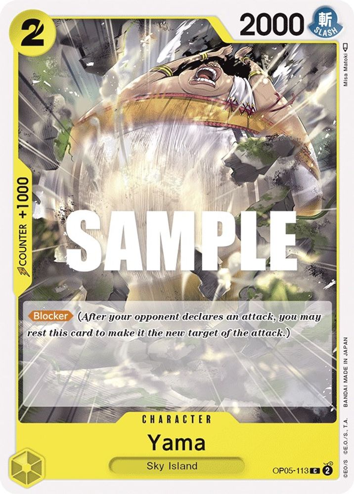 Yama One Piece TCG Card