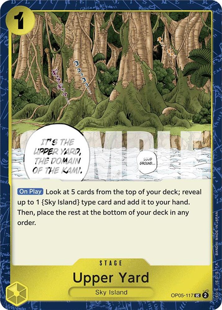 Upper Yard One Piece TCG Card