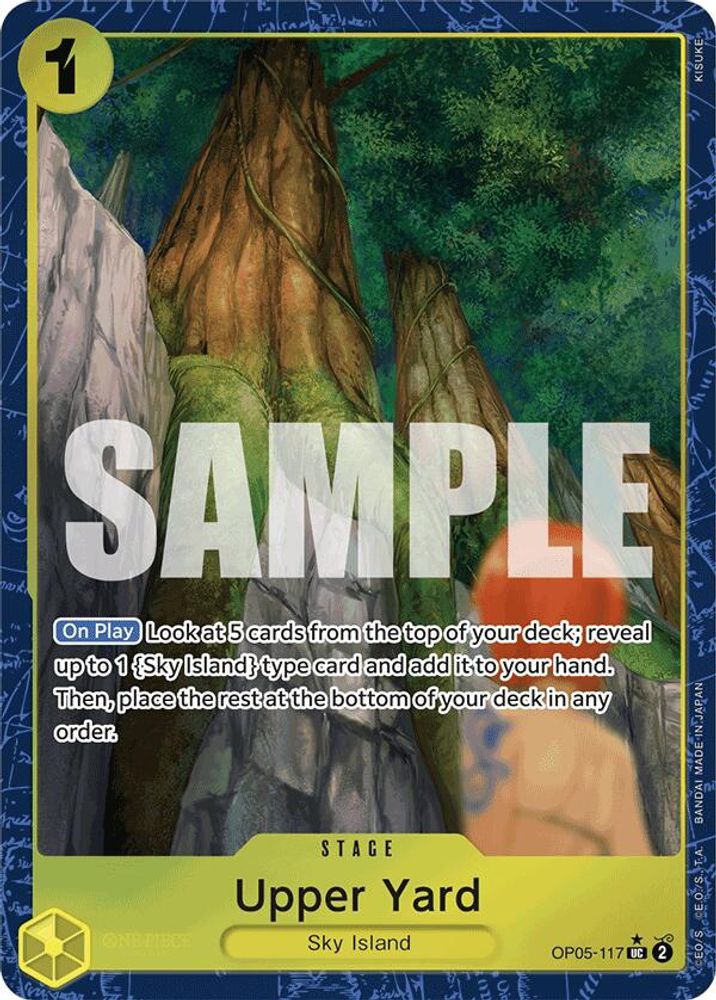 Upper Yard One Piece TCG Card