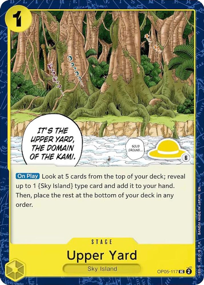 Upper Yard One Piece TCG Card