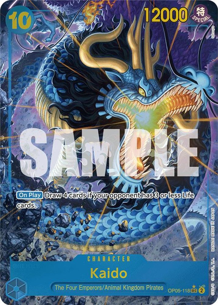 Kaido One Piece TCG Card