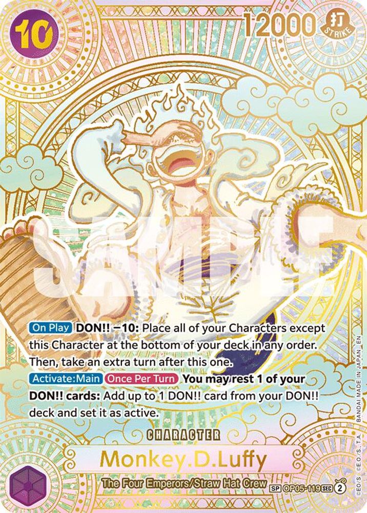 Monkey.D.Luffy One Piece TCG Card