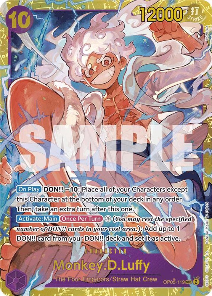 Monkey.D.Luffy One Piece TCG Card