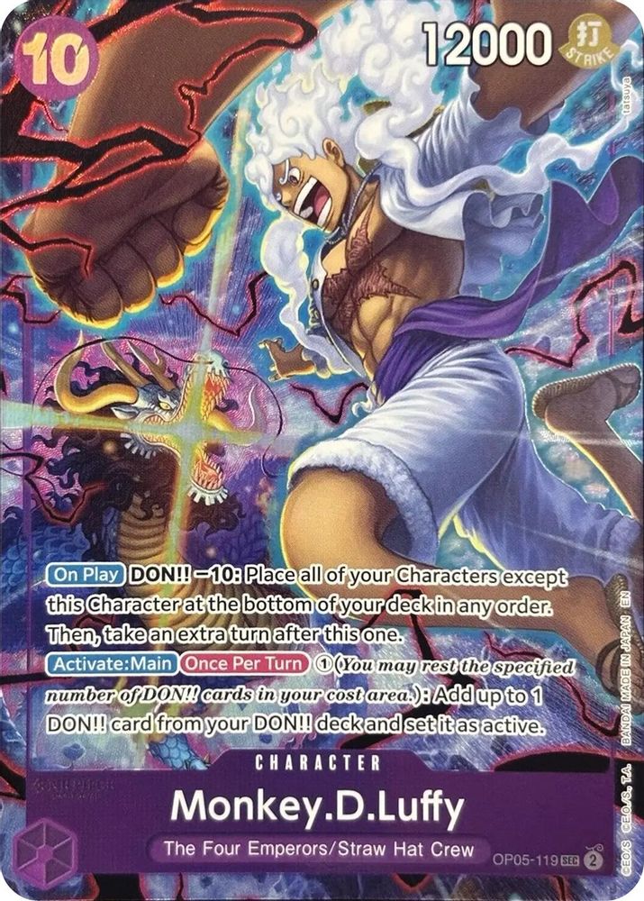 Monkey.D.Luffy One Piece TCG Card
