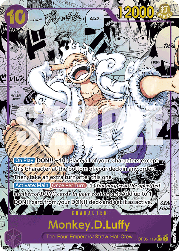 Monkey.D.Luffy One Piece TCG Card