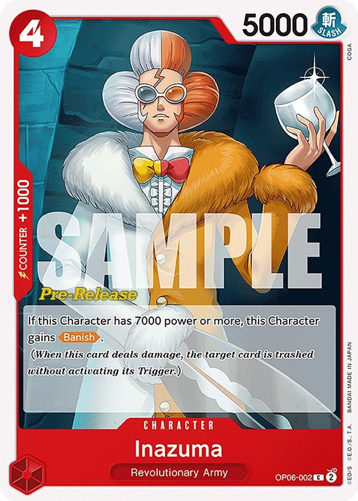 Inazuma One Piece TCG Card