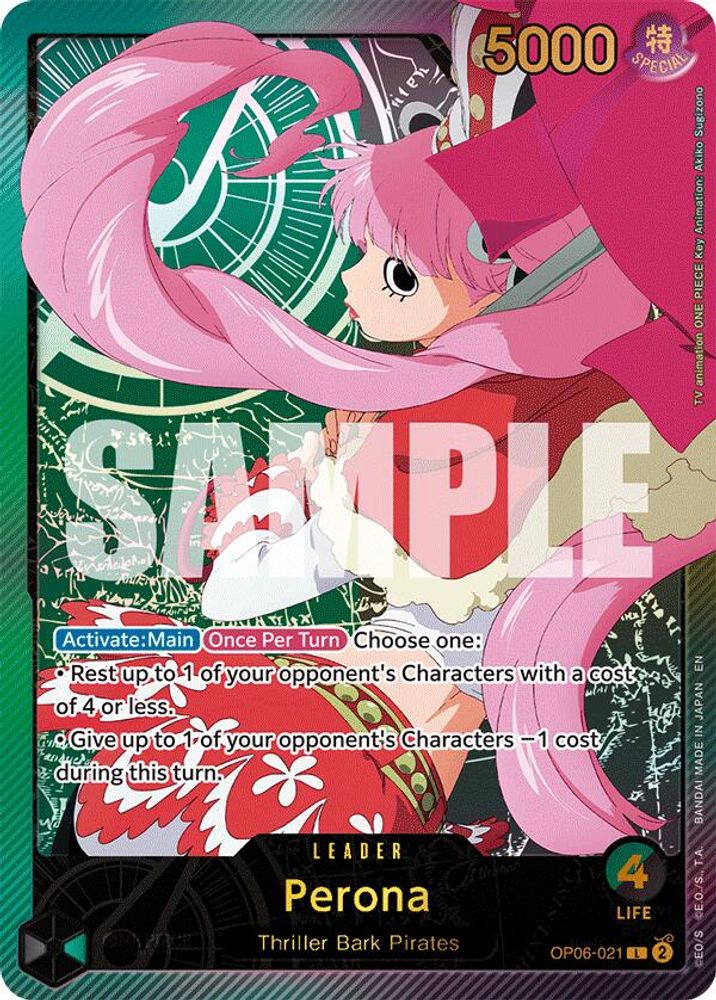Perona One Piece TCG Card