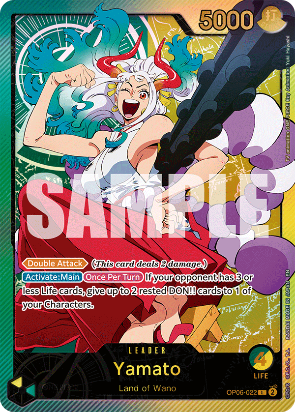 Yamato One Piece TCG Card