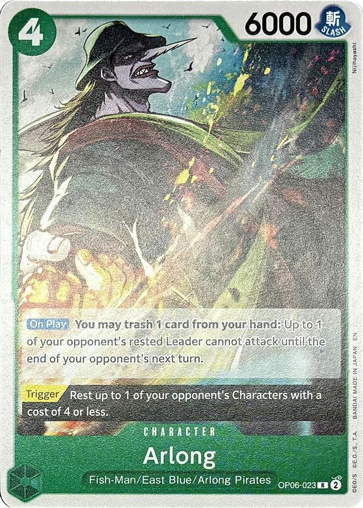 Arlong One Piece TCG Card