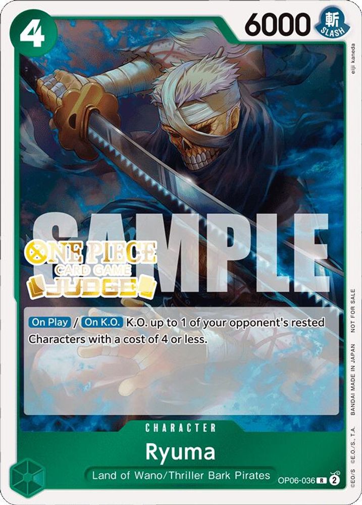 Ryuma One Piece TCG Card