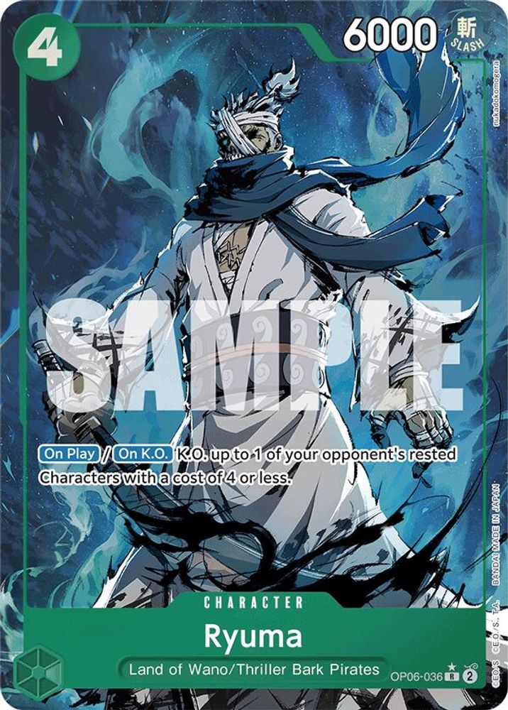 Ryuma One Piece TCG Card