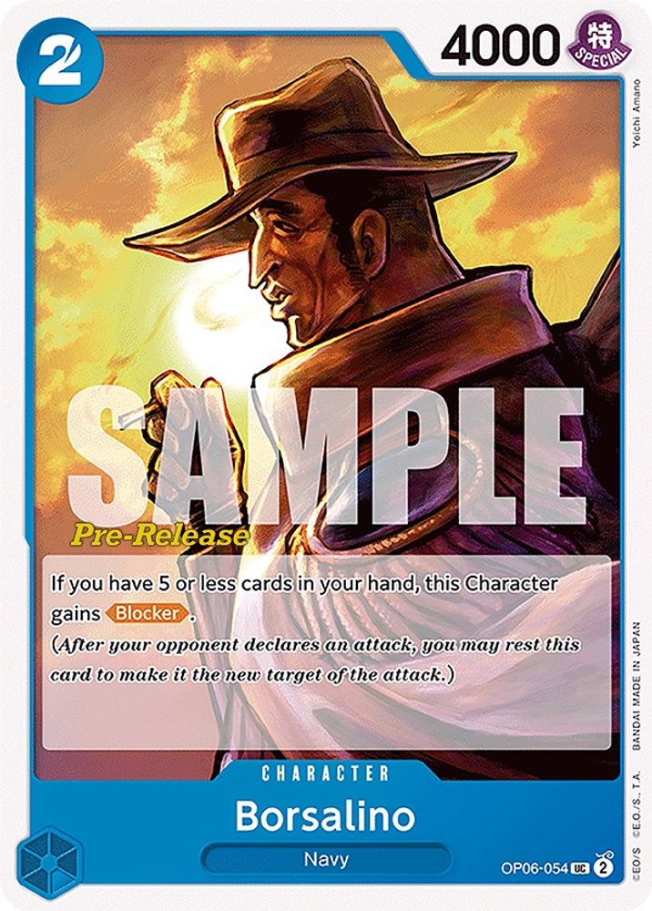 Borsalino One Piece TCG Card