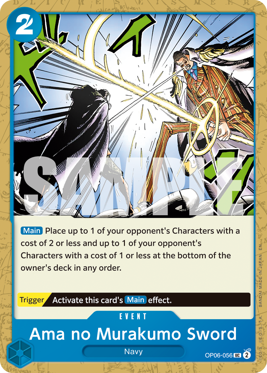 Ama no Murakumo Sword OP06-056 - One Piece Card Game | OPTCG.GG