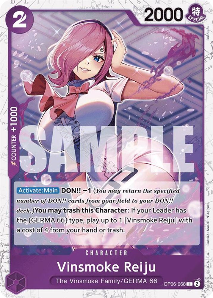 Vinsmoke Reiju One Piece TCG Card