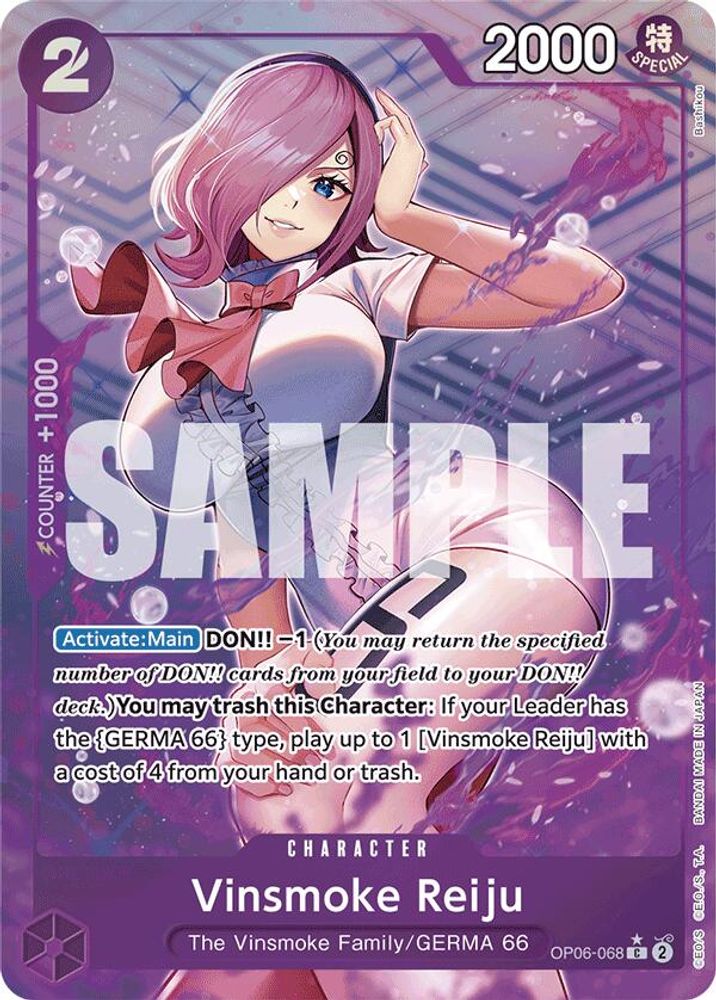 Vinsmoke Reiju One Piece TCG Card