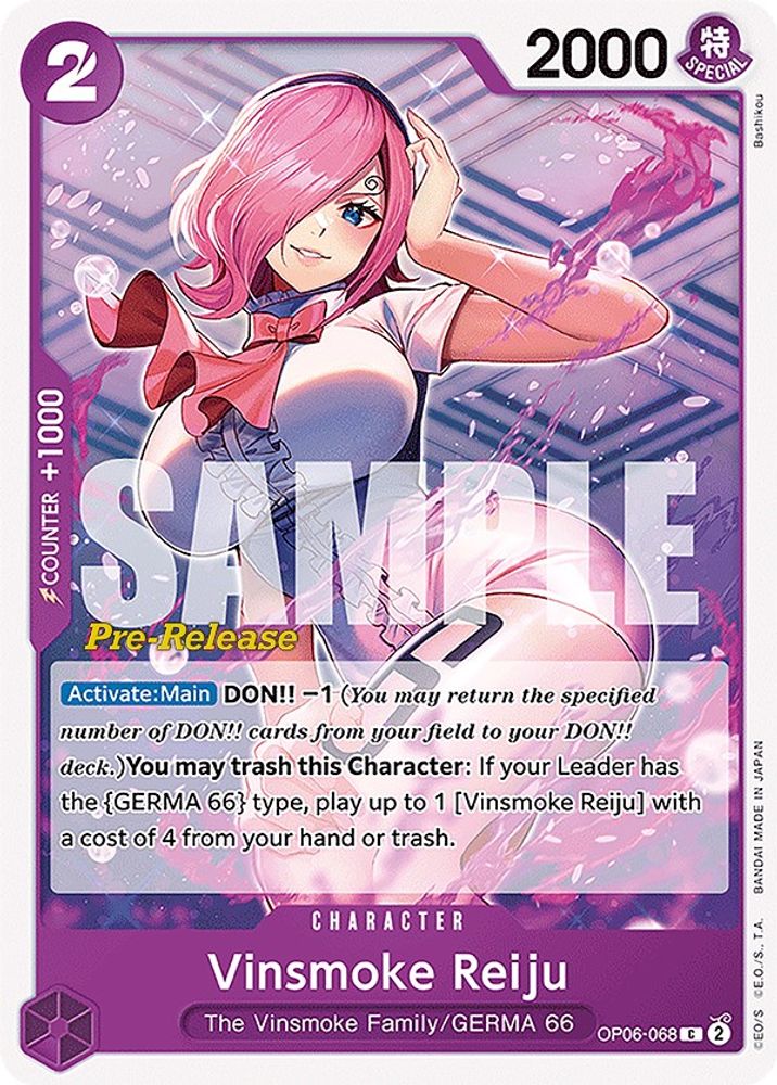 Vinsmoke Reiju One Piece TCG Card