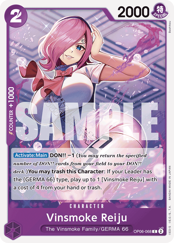 Vinsmoke Reiju One Piece TCG Card