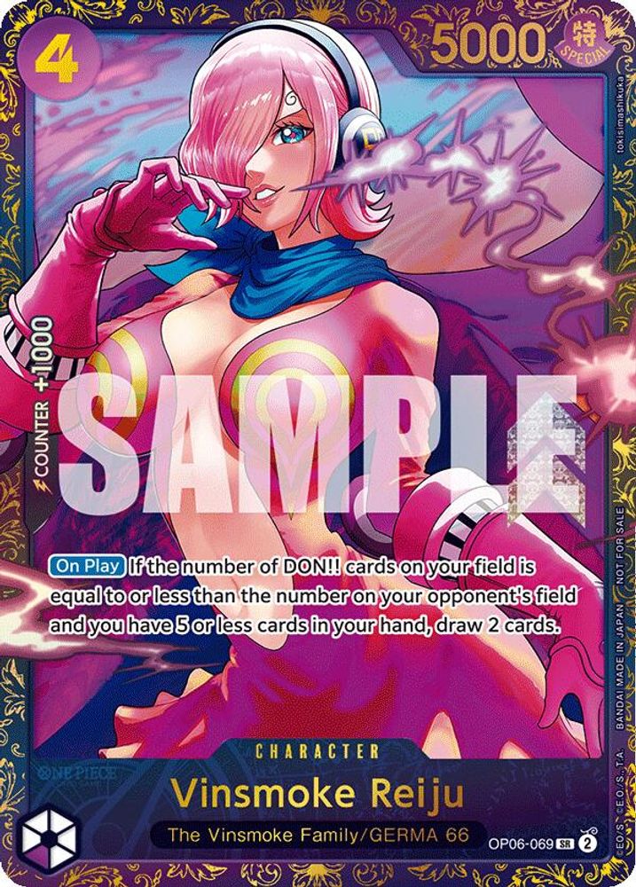 Vinsmoke Reiju One Piece TCG Card