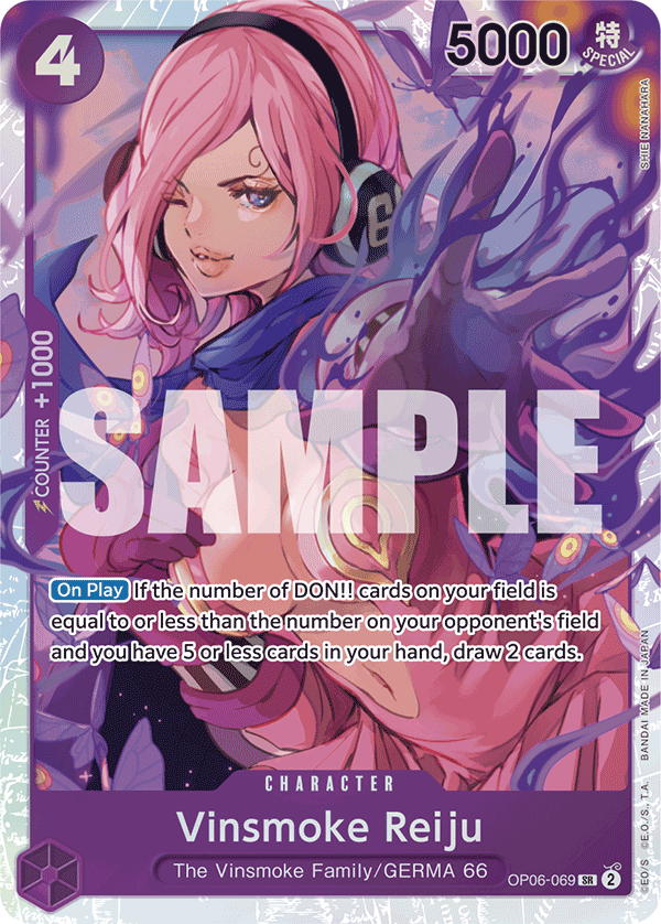 Vinsmoke Reiju One Piece TCG Card