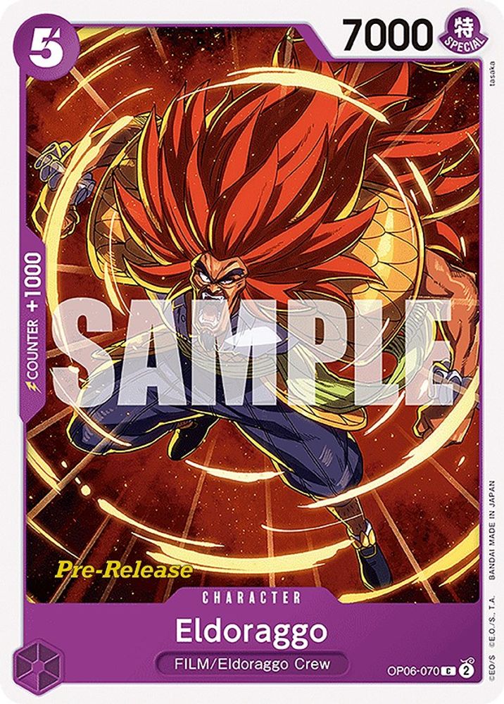 Eldoraggo One Piece TCG Card