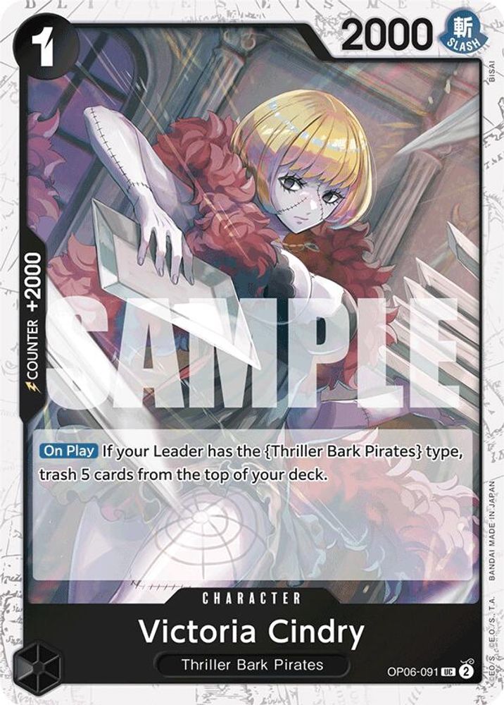 Victoria Cindry One Piece TCG Card
