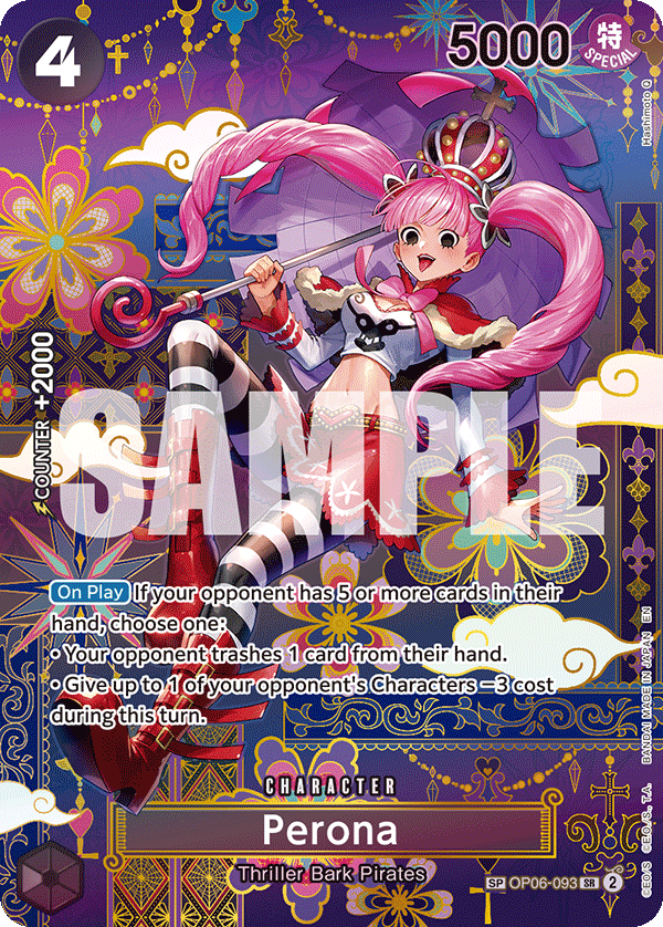 Perona One Piece TCG Card