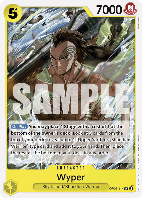 Wyper One Piece TCG Card