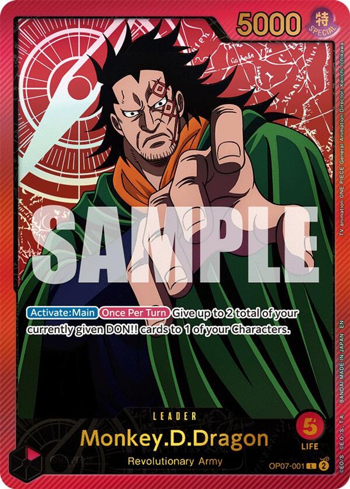 Monkey.D.Dragon One Piece TCG Card