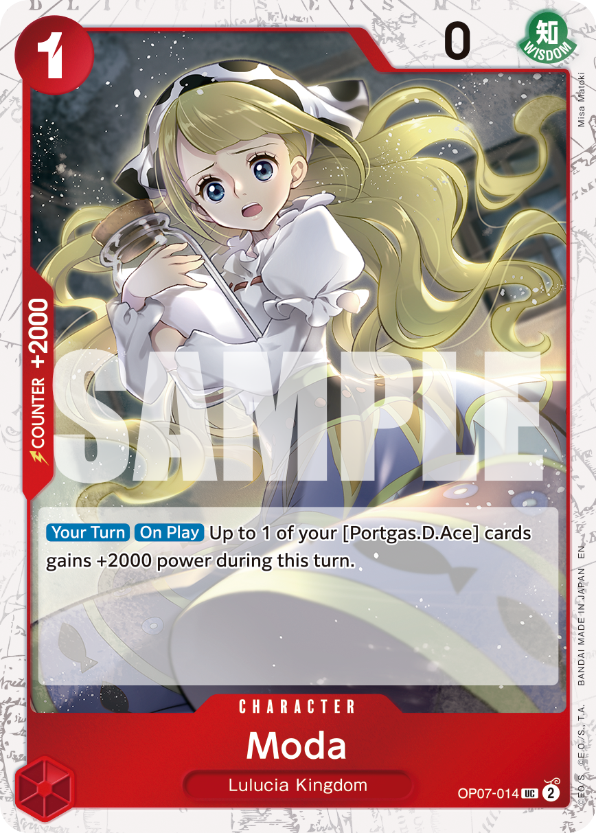 Moda One Piece TCG Card