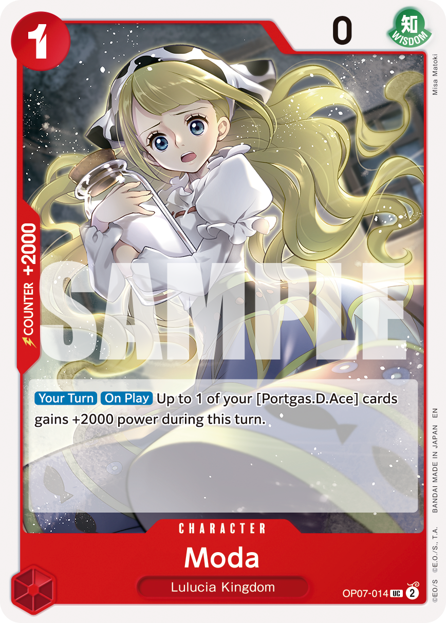 Moda One Piece TCG Card