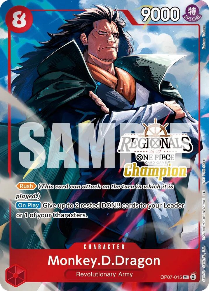 Monkey.D.Dragon One Piece TCG Card