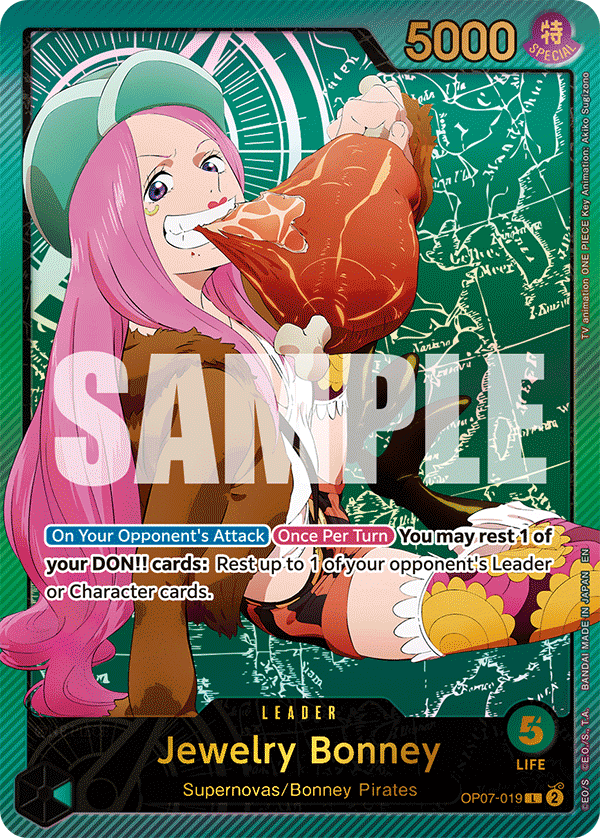 Jewelry Bonney One Piece TCG Card