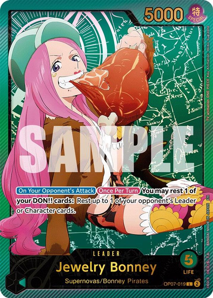 Jewelry Bonney One Piece TCG Card