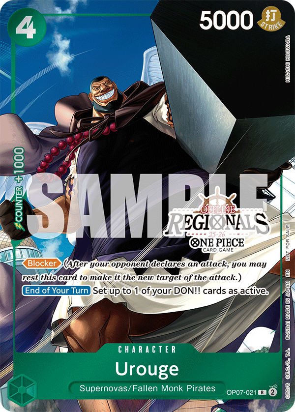 Urouge One Piece TCG Card