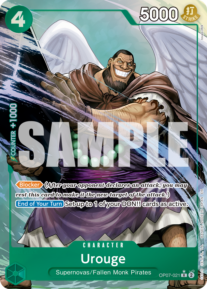 Urouge One Piece TCG Card