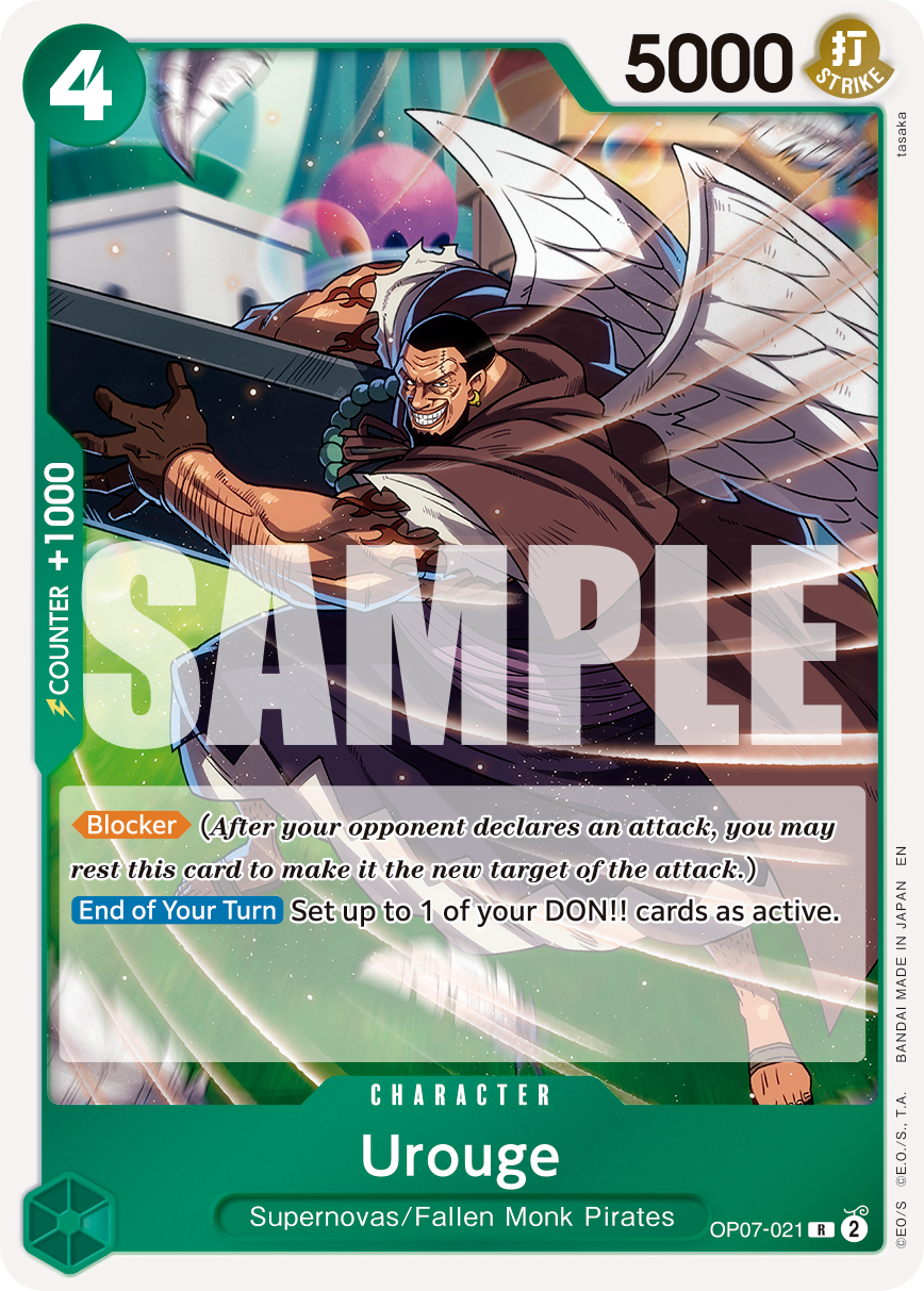 Urouge One Piece TCG Card