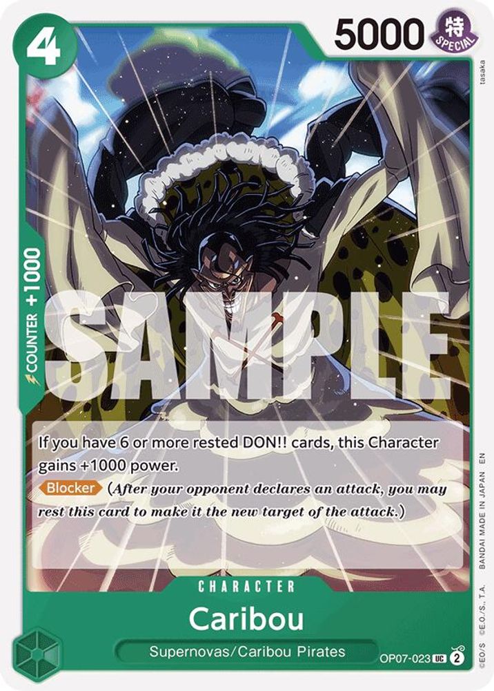 Caribou One Piece TCG Card