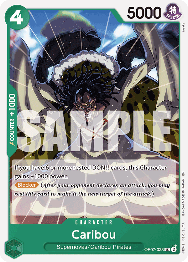 Caribou One Piece TCG Card